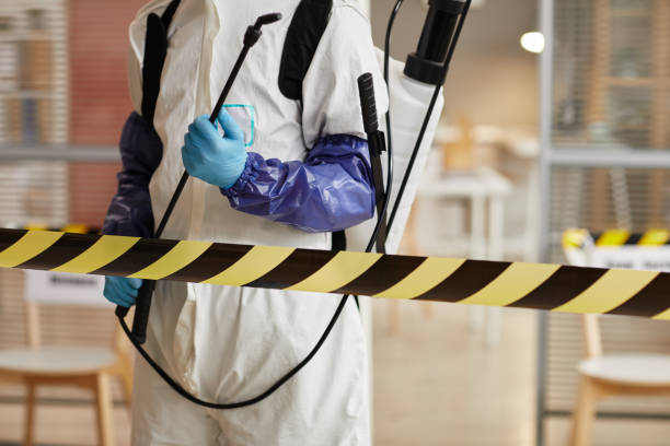 Professional Trauma Scene Cleanup technician working in Lebanon, NJ